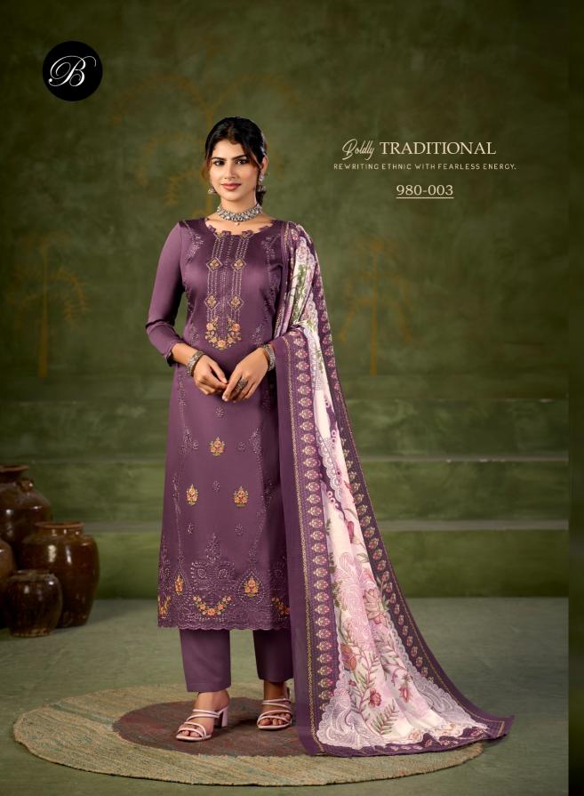 Belliza zarqash vol 18 kolkata dress material wholesale